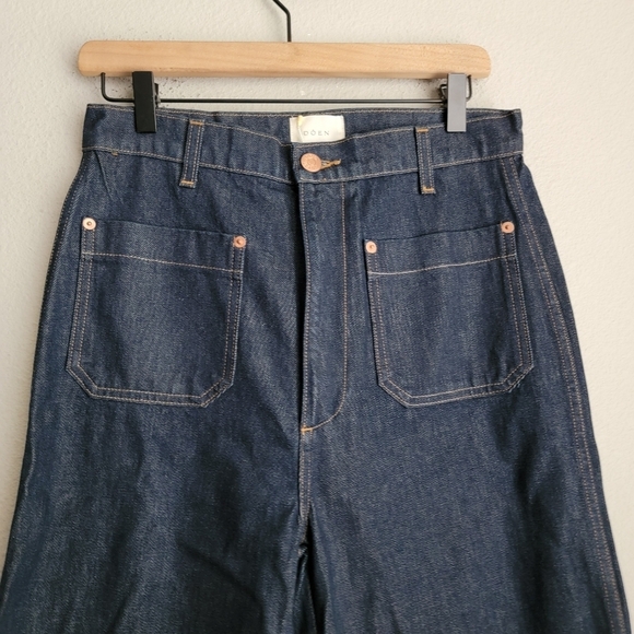 Doen Newport Jean in Rinse Wash size 28 NWT - Picture 6 of 10